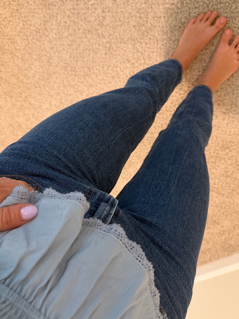 Abercrombie & Fitch Indigo Skinny Jeans